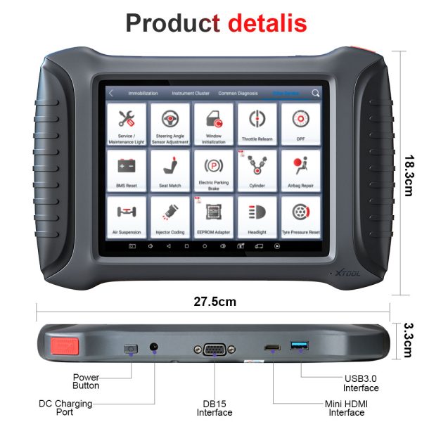 XTOOL X100 PAD3 X100 PAD Elite Professional Tablet Key Programmer With KC100 Global Version - Image 6