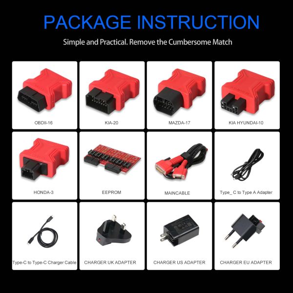XTOOL X100 PAD3 X100 PAD Elite Professional Tablet Key Programmer With KC100 Global Version - Image 7